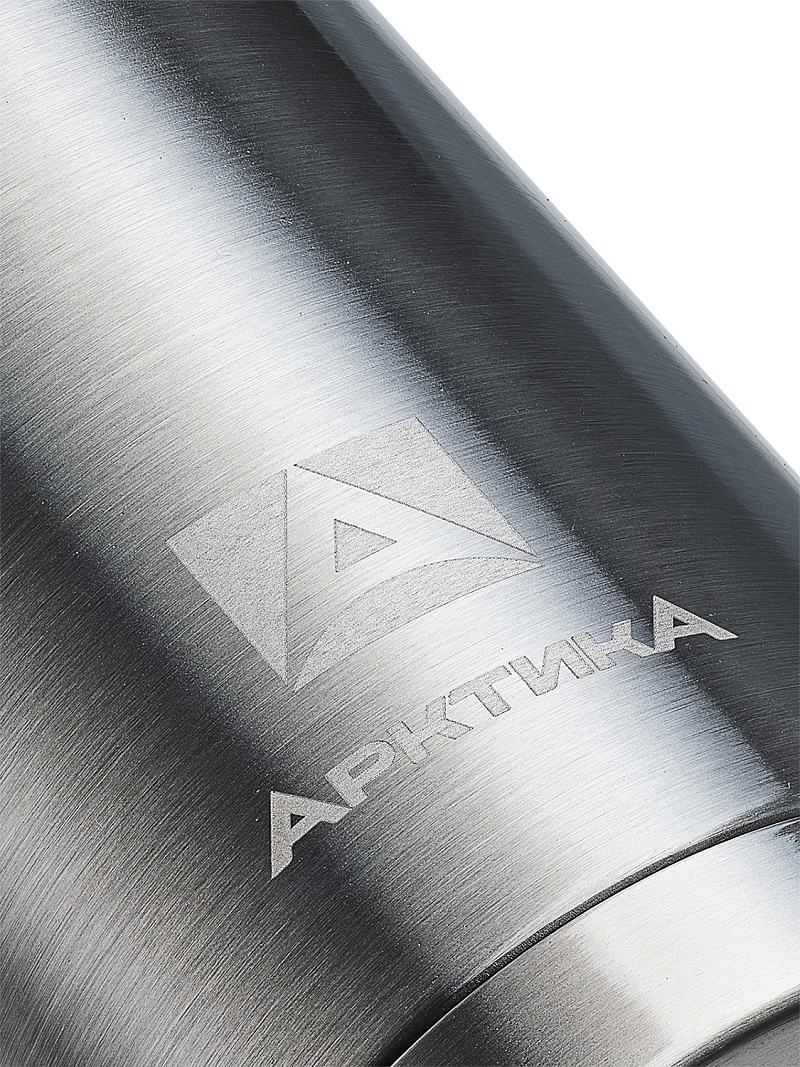 Термос 1л серии 105 стальной с лаковым покрытием и узким горлом - 5