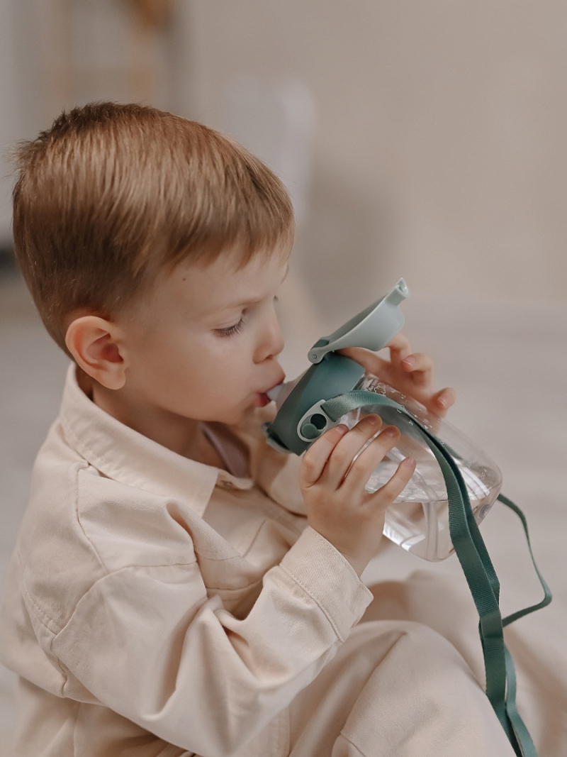 Тритановая бутылка 0.48л серии 730 «Хвоя» с наклейками - 2