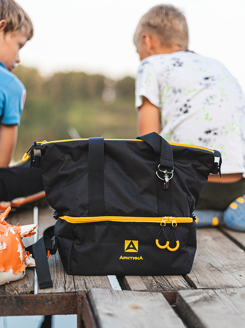 Термосумка-трансформер 11.5л серии 3600 чёрная - 2