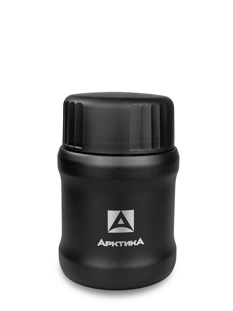 Черный термос для еды на 0.5л (уценка) - 1