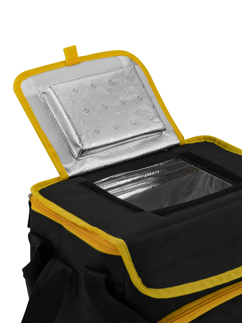 Термосумка-холодильник 10л серии 3000 чёрная с люком - 5