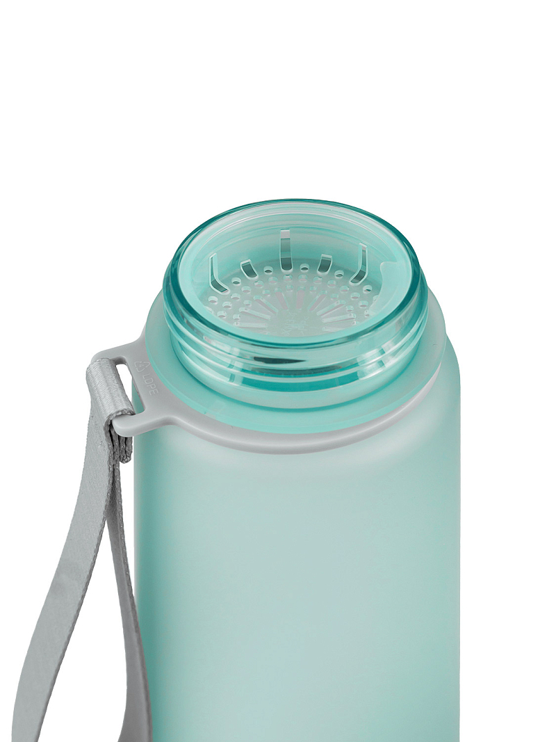 Тритановая бутылка 0.5л серии 720 матовая голубая с ситечком - 5