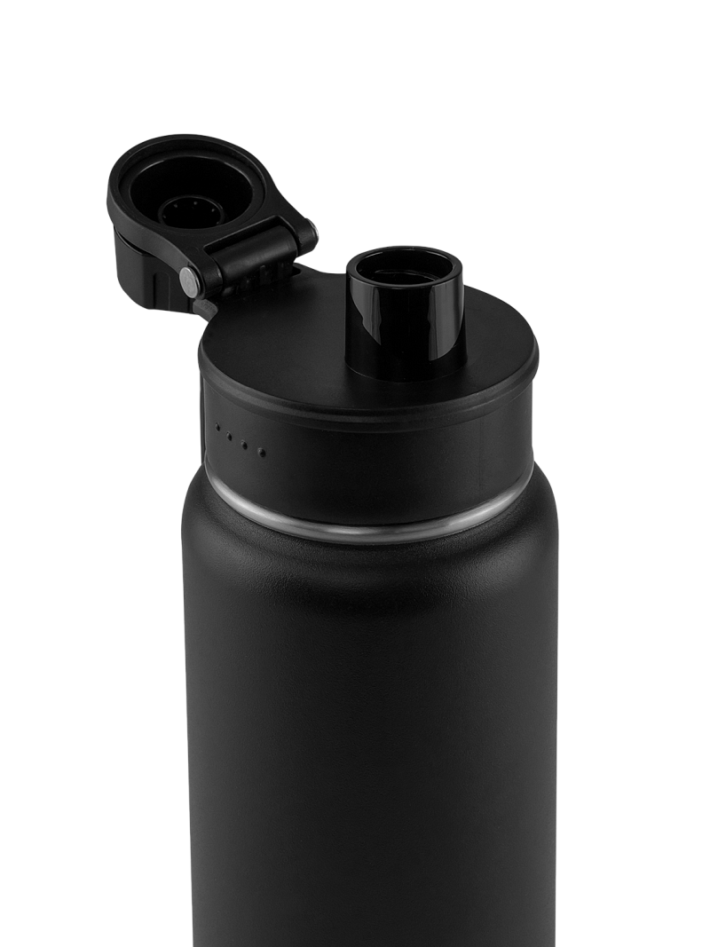 Термокружка 0.53л серии 708 чёрная со спортивной крышкой - 4