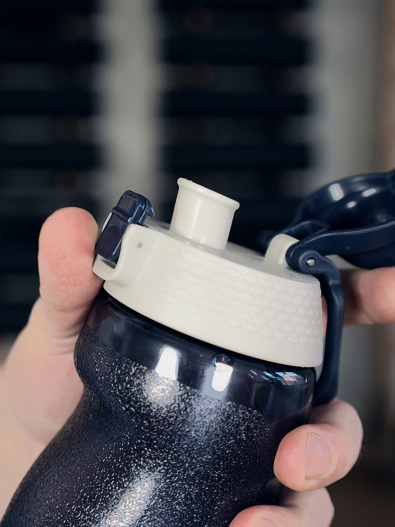 Тритановая бутылка 0.7л серии 721 синяя питьевая - 5