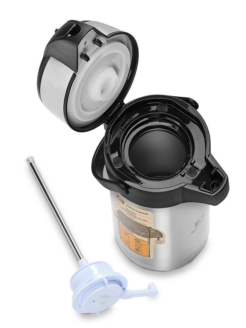 Термос 3.5л серии 501 стальной с помпой - 3