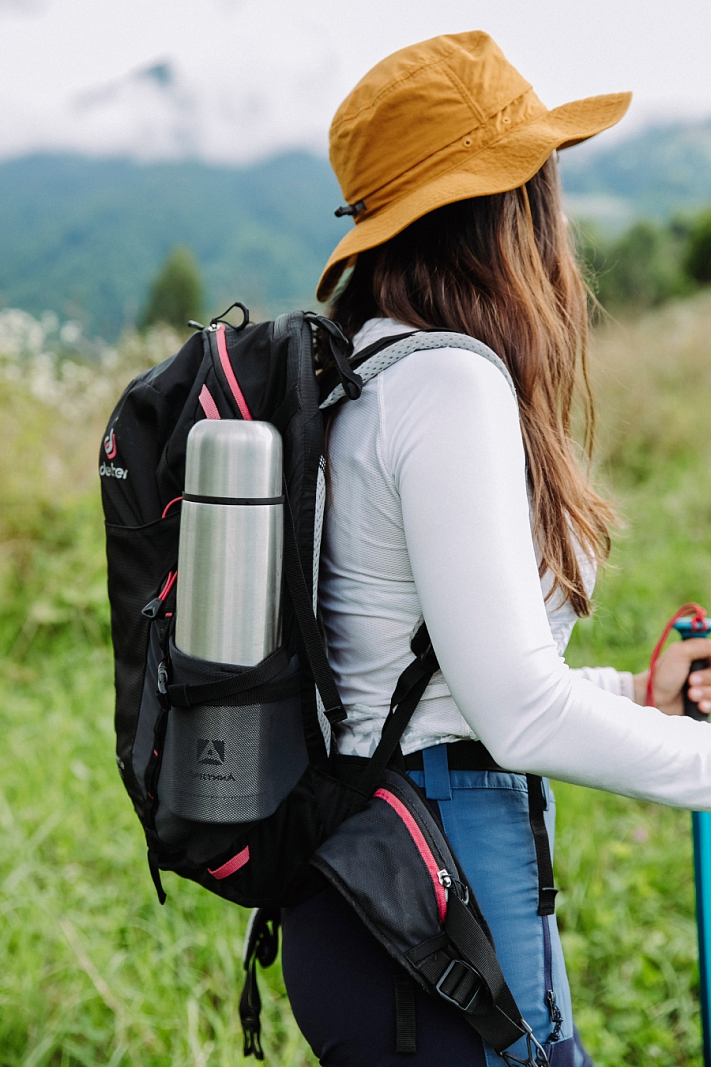 Термос 1л серии 101 стальной с узким горлом - 6