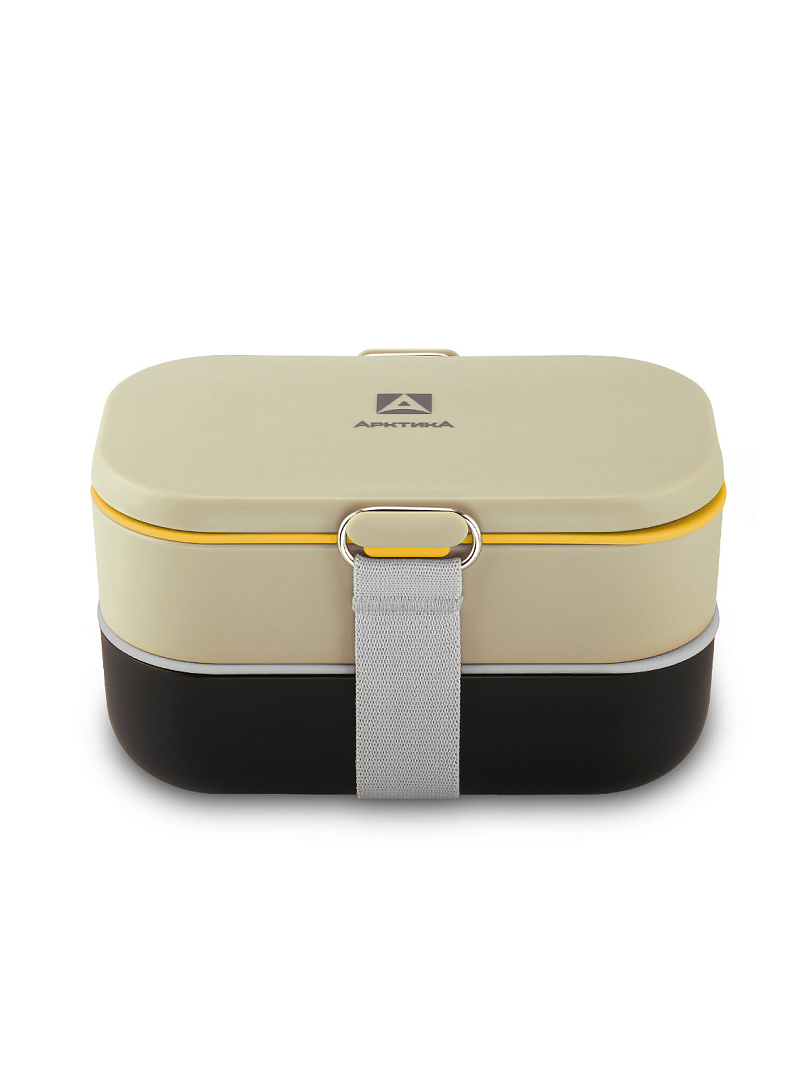 Ланч-бокс 1.35л серии 031 чёрный с двумя контейнерами - 11