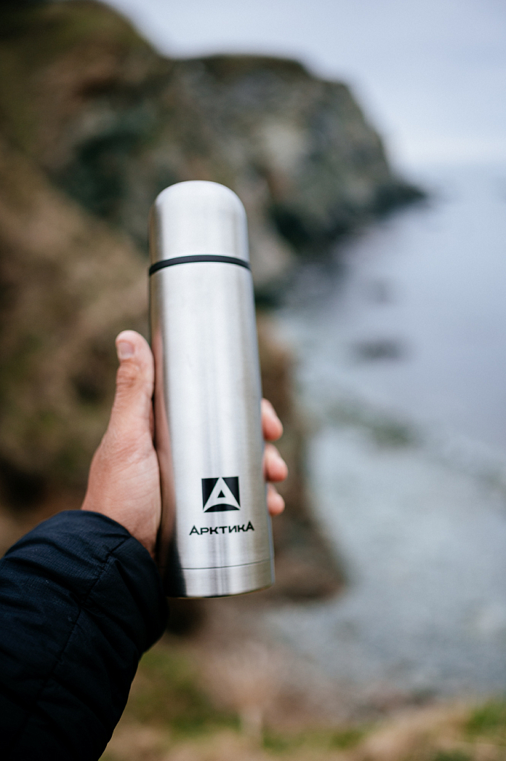 Термос 0.5л серии 101 стальной с узким горлом - 6