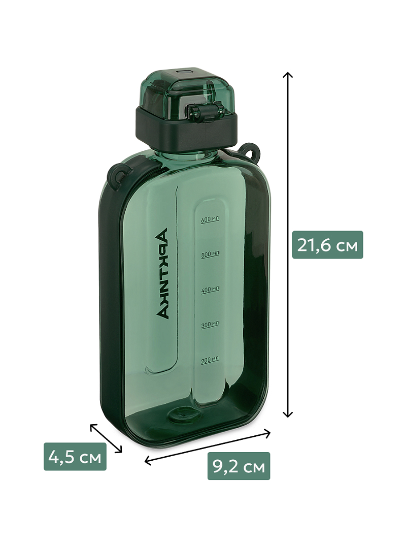 Тритановая бутылка 0.75л серии 724 «Хвоя» на ремне (уценка) - 5