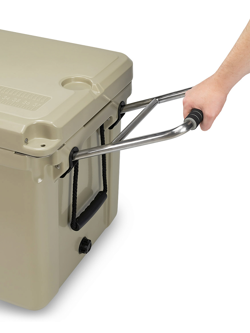 Бежевый термоконтейнер 2600 на 120 литров - 11