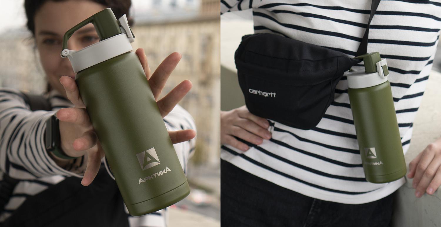 Термокружка «Сититерм» - практичное и стильное решение на каждый день.