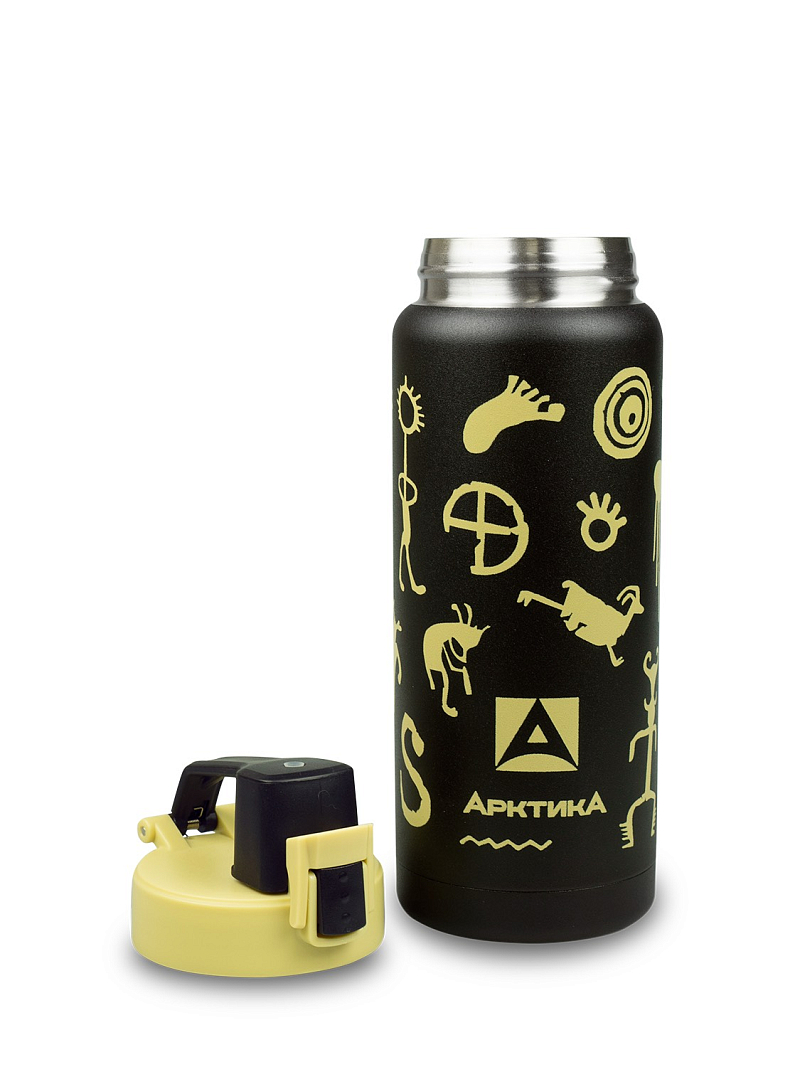 Термокружка 0.5л серии 702 «Сититерм» «Чёрный вуду» - 4