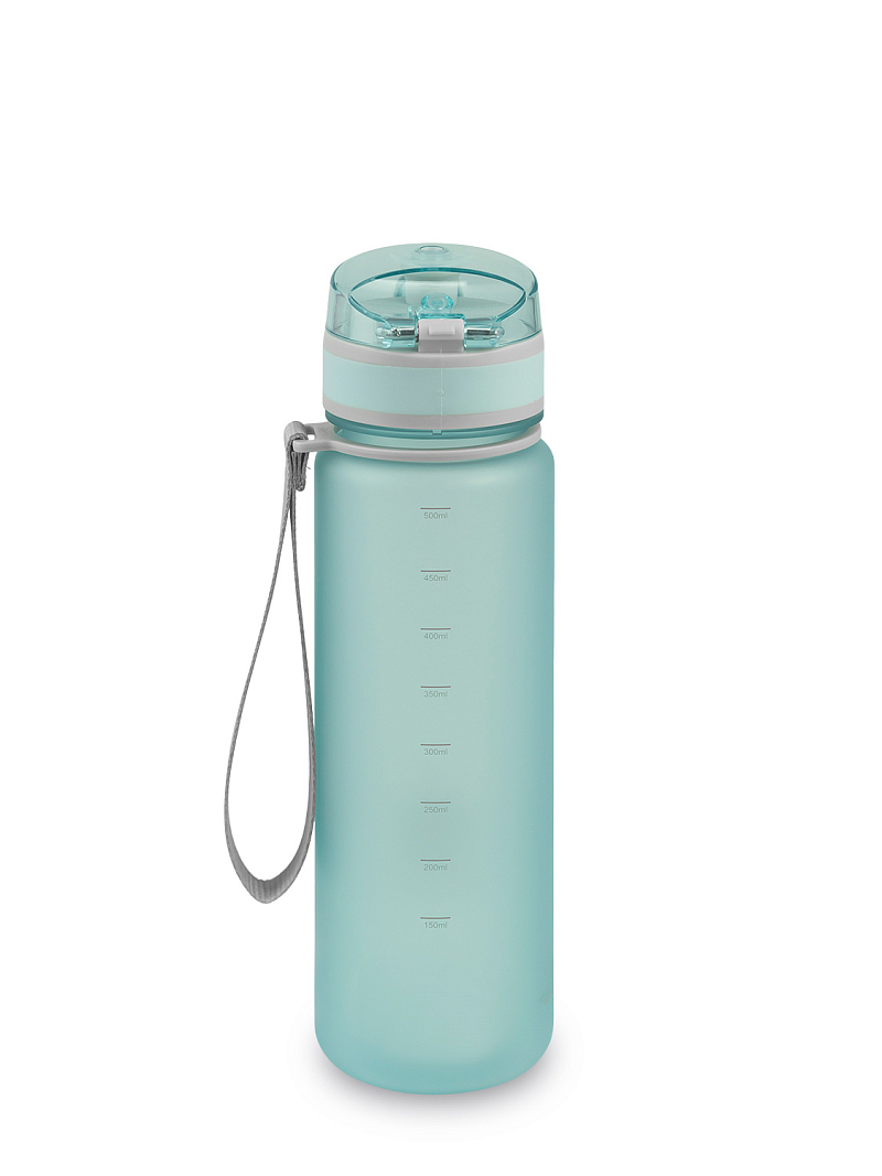 Тритановая бутылка 0.5л серии 720 матовая голубая с ситечком - 10